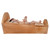 9" Two-Piece Christ Child with Wood Crib