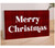 Wood Block - Merry Christmas