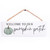 String Sign - Welcome To Our Pumpkin Patch