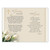 Gold Foiled In Loving Memory Sympathy Booklet