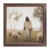 Jesus and Sheep Framed Linen Art