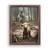 Small Lamb Framed Linen Art Small Lamb Framed Linen Art