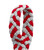 Pom Lanyard - Red/Perla