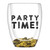 Double-Wall Stemless Wine Glass - Party Time