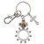 St. Philomena Rosary Ring with Clip - 12/pk