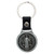 Antique Silver St. Benedict Medal Key Ring - 12/pk