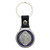 Blue Enamel St. Benedict Medal Key Ring - 12/pk