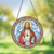 Sacred Heart Hanging Suncatcher - 4/pk