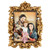 Holy Family Vintage Scroll Wall Plaque