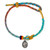Guardian Angel Multicolor Cord Bracelet - 4/pk