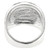 St. Benedict Men's Silver Ring Assortment (5 Asst) - 10/pk
