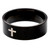 Men's Black Cross Ring Assortment (5 Asst) - 10/pk