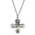 Silver I Am a Catholic Four Way Medal Pendant with Chain - 12/pk