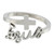 Adjustable Jesus Cross Ring Assortment (2 Asst) - 18/pk