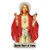 Sacred Heart Metal Magnet - 10/pk