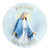 Blessed Mother Hail Mary 3D Resin Magnet - 10/pk