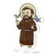 St. Francis Acrylic Statuette - 12/pk