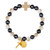 St. Benedict Bead and Hematite Rosary Bracelet - 12/pk