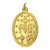 Gold Miraculous Medal - 100/pk