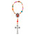Pope Leo XIV Multicolor One-Decade Cord Rosary - 4/pk