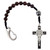 Corded Wood Pocket St. Benedict Rosary - 8/pk