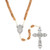 Bamboo Bead Rosary - 9/pk