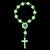 Miraculous Rose-Bead Luminous Door Knob Rosary - 12/pk