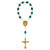Blue Miraculous Mary One-Decade Rosary - 9/pk