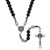 St. Benedict Black Paracord Rosary - 6/pk