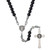 St. Benedict Black Paracord Rosary - 6/pk