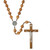 Olive Wood Finish St. Benedict Wall Rosary
