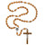 Olive Wood Finish St. Benedict Wall Rosary