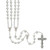 Pearl and Crystal Lasso Rosary