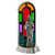 Sacred Heart Stained Glass Statue - 8/pk