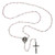 Pink Baptism with Shell and Font Rosary - 12/pk