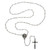 White Baptism with Shell and Font Rosary - 12/pk