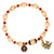 Topaz St. Benedict and Holy Spirit Confirmation Rosary Bracelet - 8/pk
