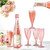 Acrylic Stackable Champagne Glasses - Birthday Girl - Set of 5