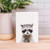 Featured Artist Decorative Block - Racoon