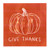 Give Thanks Orange Wood Block