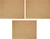 Wrapping Paper Sheet - Natural Tan 3pk