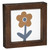 Mini Wood Sign - Flower