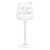 Face to Face Wine Glass - Pairs Well with Relatives