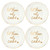 Ceramic Dessert Plates - Let Them Eat Cake - Set of 4