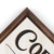 Framed Art - Coffee Bar