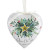Follow His Star Heart Decoupage Ornament - 6/pk