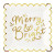 Foil Scalloped Plates - Merry + Bright