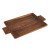 Natural Wood Handle Tray - Large