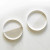 Dipped Plates - Warm Grey - Set of 4
