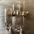 Gold Rimmed Glass - Grey - Old Fashioned